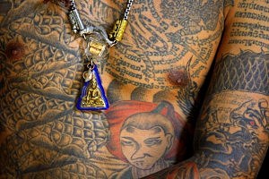 Thais Seek Spiritual Strength At Annual Tattoo Fesitval