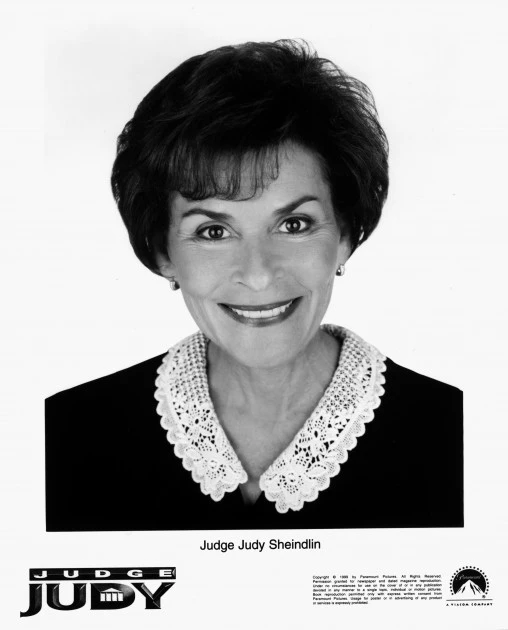 Publicity Stills Of Judge Judy Whos Real Name Is Judy Sheindlin Publicity Stills Of Judge Judy Whos Real Name Is Judy Sheindlin
