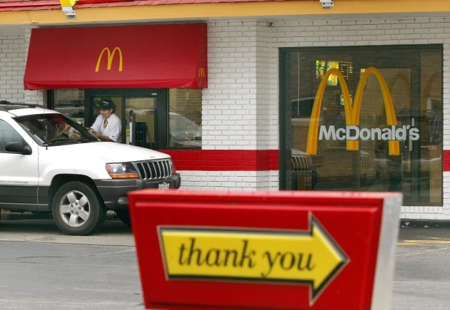 McDonalds drive thru McDonalds drive thru