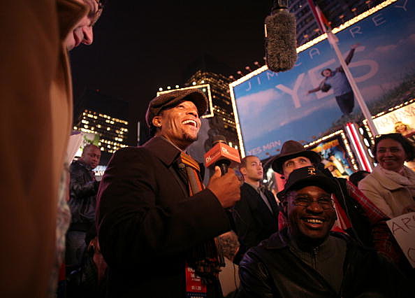 People Gather To Watch Election Results In Times Square