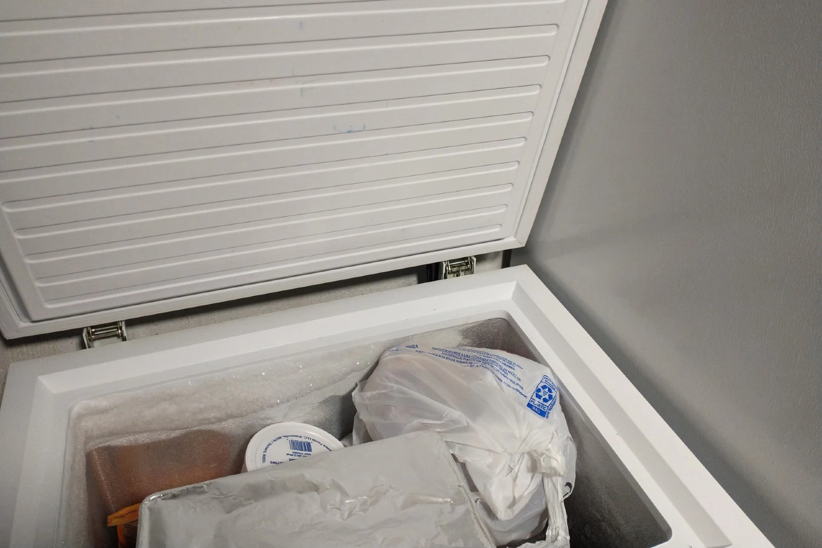 Boy's body found in freezer