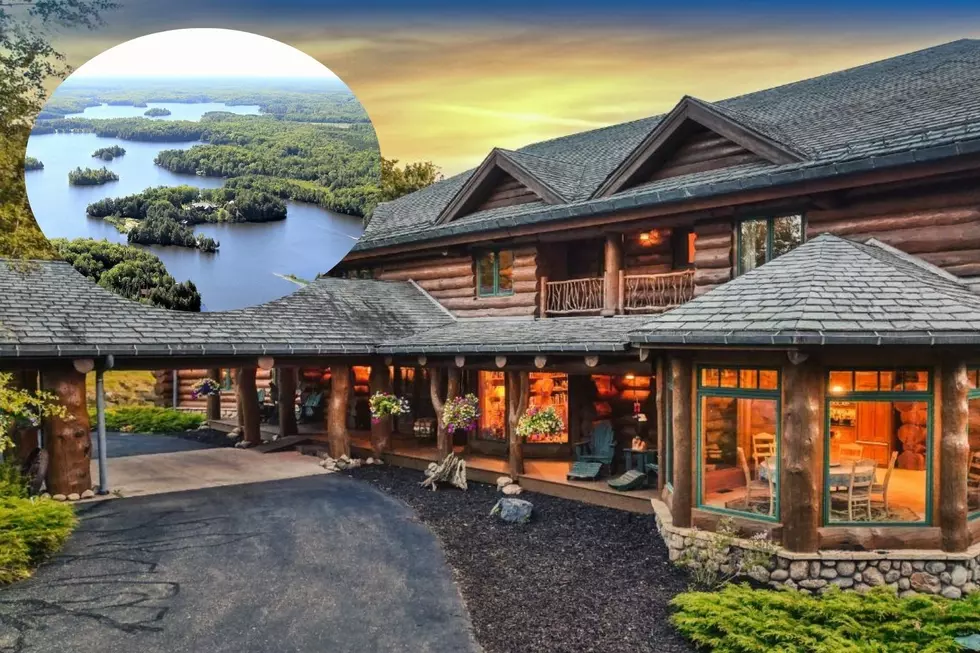 Rustic Luxury Inside $8.5M Log Cabin On U.P. Private Island
