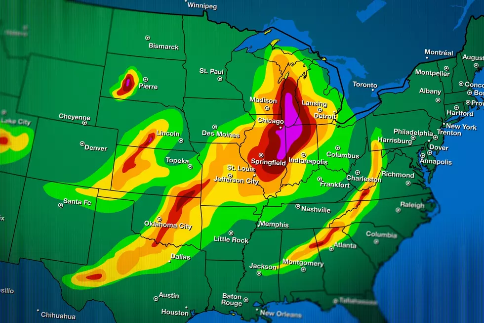 Video Shows Possible Tornado in Metro Detroit Today
