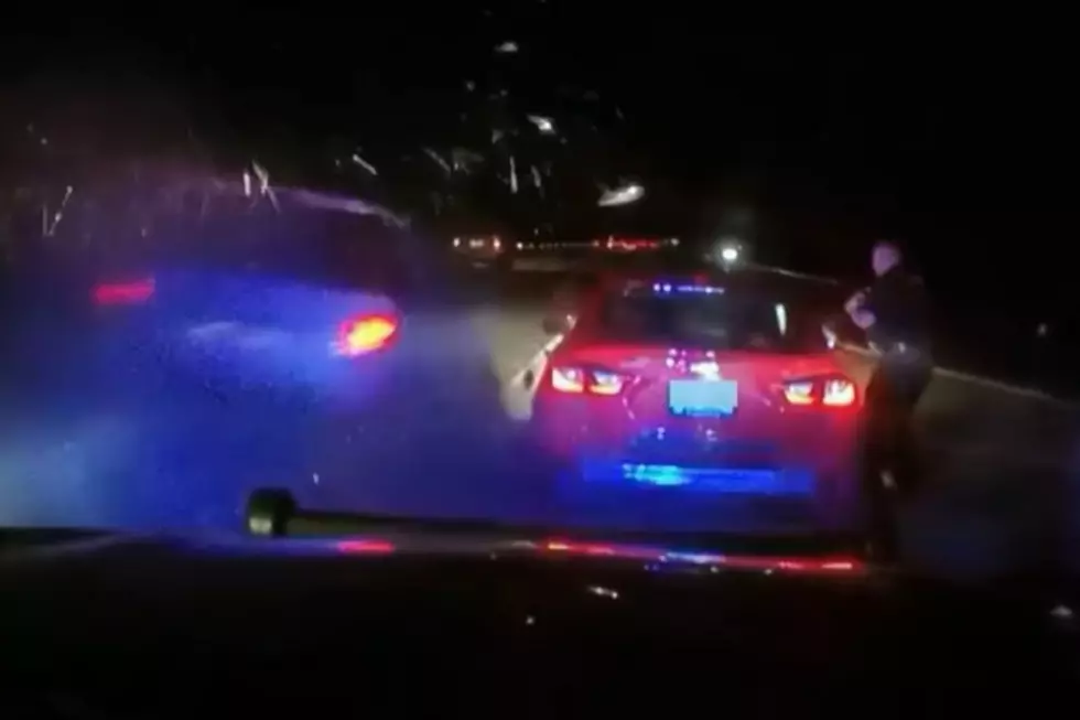 WATCH: Patrol Car Slammed by Super Drunk Driver on US-23