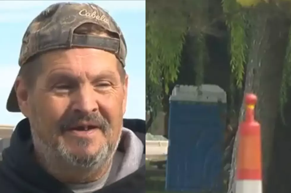 Saginaw Man Claims Construction Crew Shook Porta-Potty With Him Inside